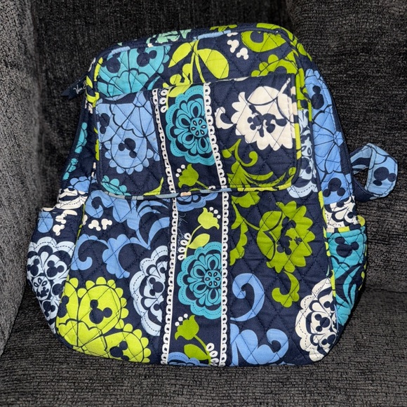 Vera Bradley Disney Parks Small Quilted Backpack Purse Mini - Picture 1 of 8